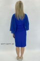 Krátke spoločenské šaty slivkovo modré