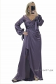 Dlhé spoločenské šaty fialové EY-1077