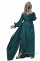 Dlhé spoločenské šaty zelené EY-1079