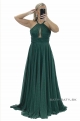 Dlhé spoločenské šaty zelené  JO-1090