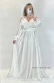Dlhé spoločenské šaty biele RU-1140