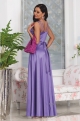 Dlhé spoločenské šaty fialové  EL-1178