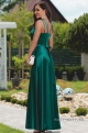 Dlhé spoločenské šaty zelené EL-1184
